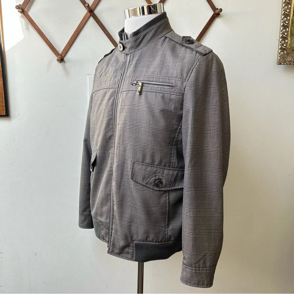 Houndstooth Bomber Jacket - Picture 10 of 15